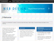 Tablet Screenshot of cube-serve.com